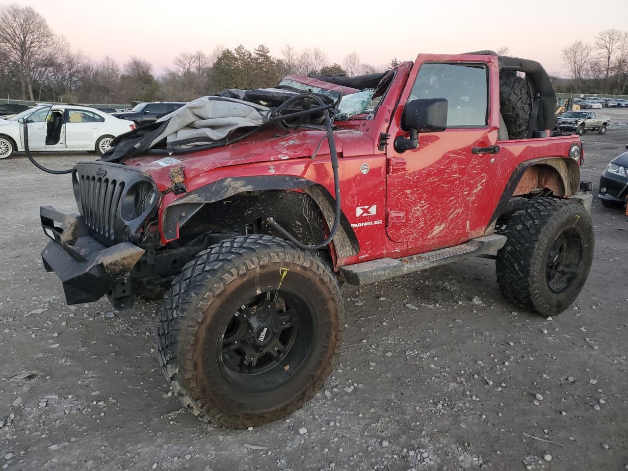 2008 Jeep Wrangler VIN 1J4FA24118L541195