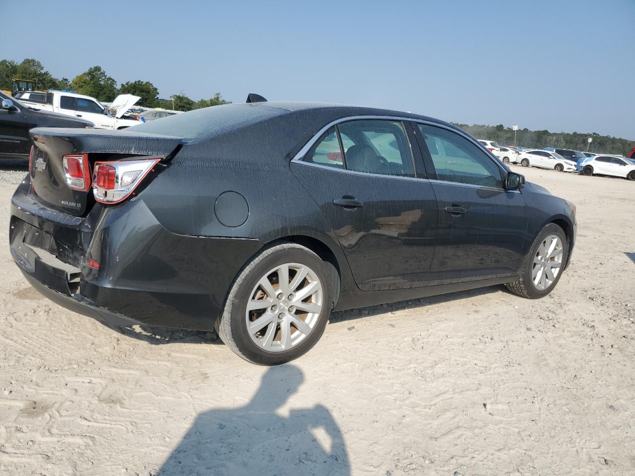 2014 Chevrolet Malibu VIN 1G11E5SLXEF161284 Copart auction photo, rear end damage thumbnail 3