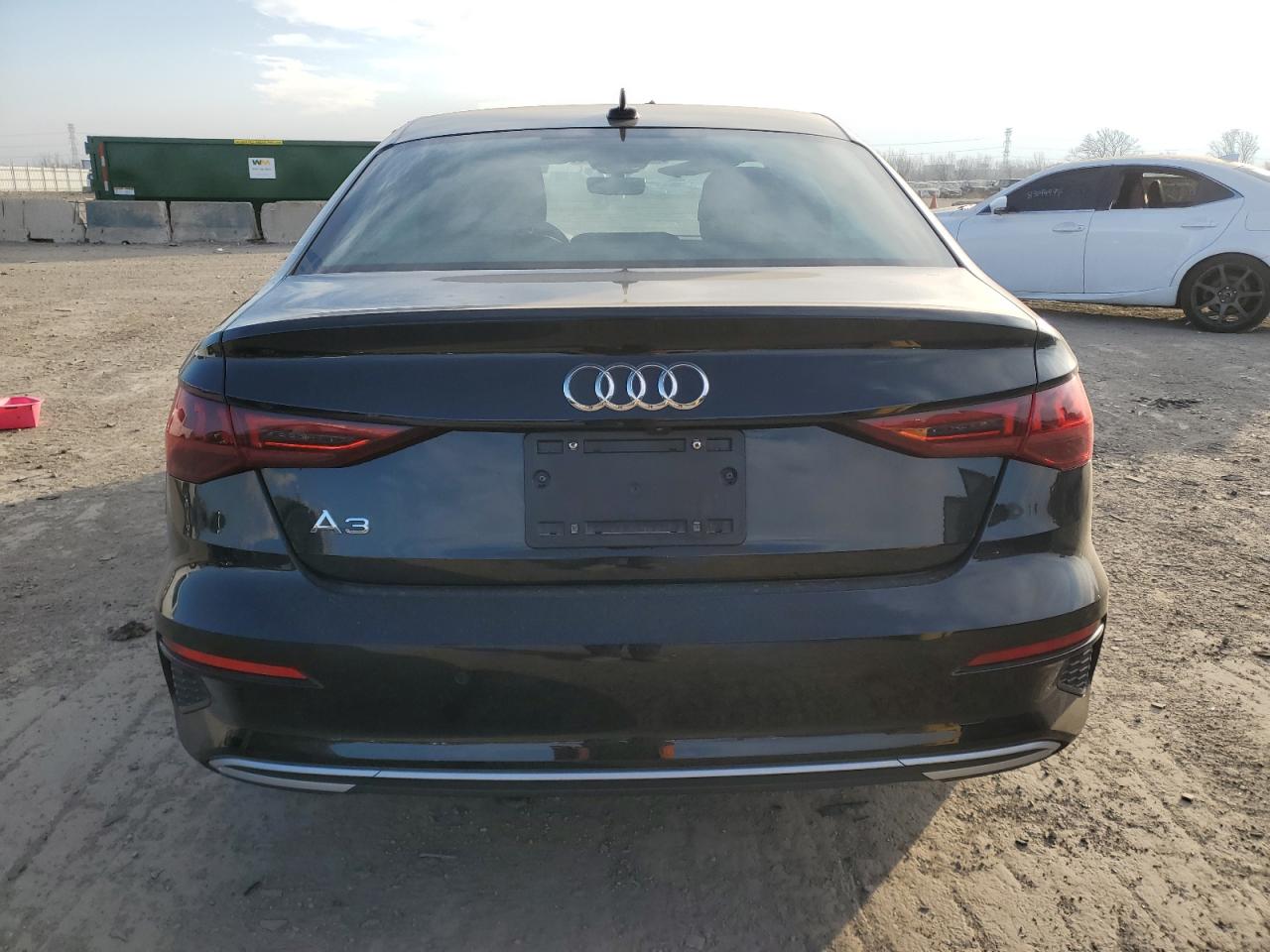 2024 Audi A3 VIN WAUAUDGY4RA044115 Copart auction photo, front end / side damage thumbnail 6