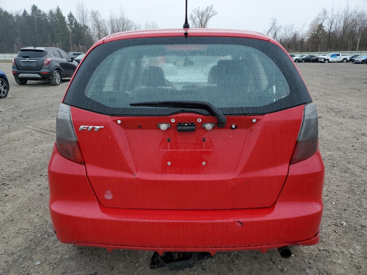 2012 Honda Fit VIN JHMGE8G37CS003127 Copart auction photo, all over damage thumbnail 6