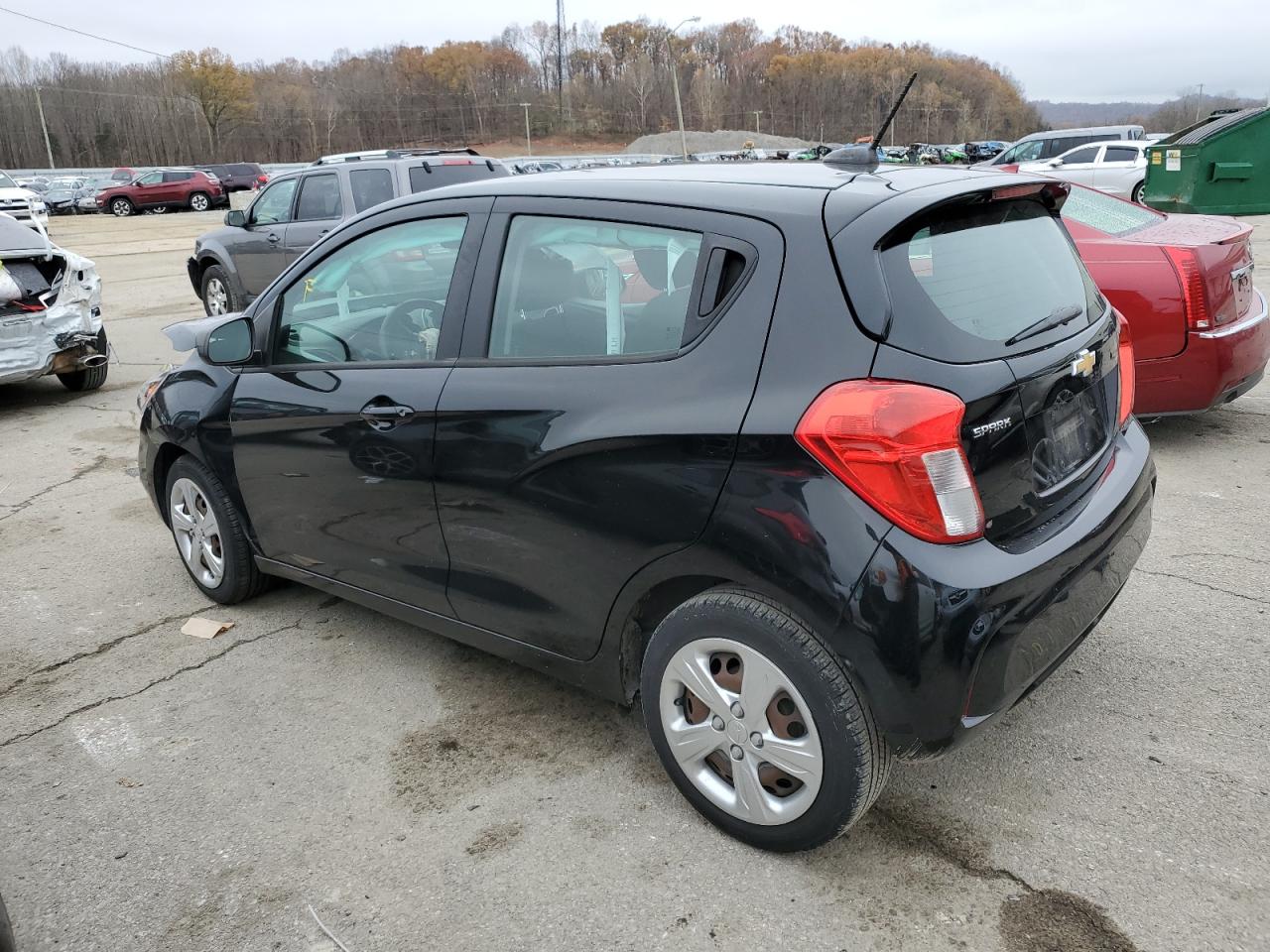 2019 Chevrolet Spark VIN KL8CA6SA4KC756802 Copart auction photo, front end damage thumbnail 2