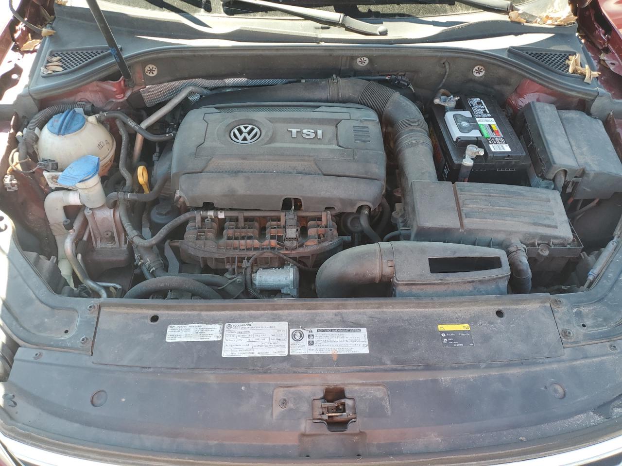 2017 Volkswagen Passat VIN 1VWBT7A35HC012332 Copart auction photo, front end / minor dent/scratches damage thumbnail 11