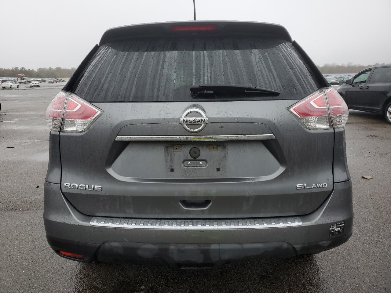 2016 Nissan Rogue VIN 5N1AT2MV5GC741195 Copart auction photo, front end / minor dent/scratches damage thumbnail 6