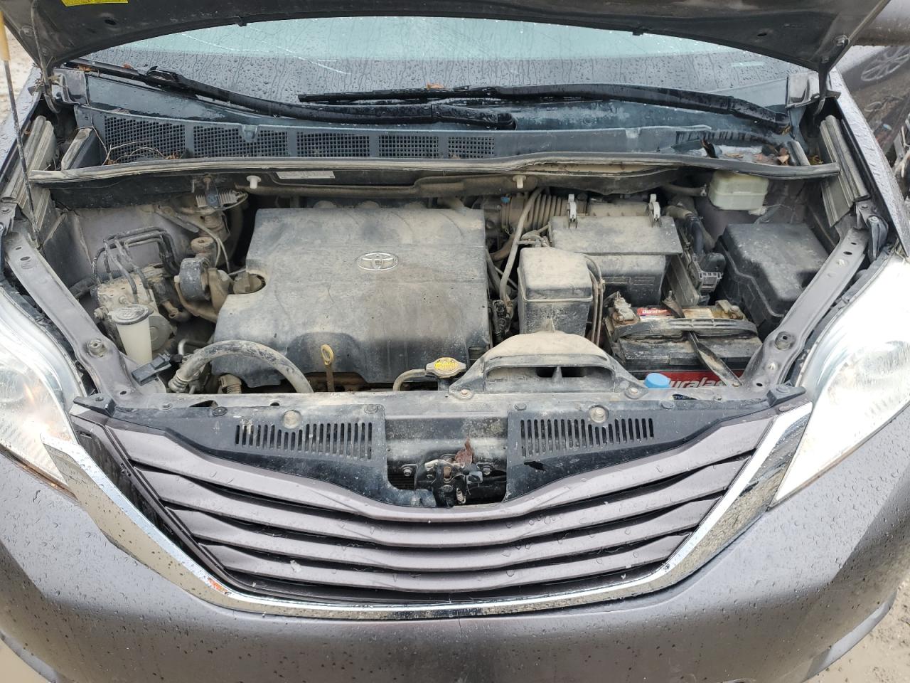 2015 Toyota Sienna VIN 5TDKK3DC3FS589415 Copart auction photo, front end damage thumbnail 12