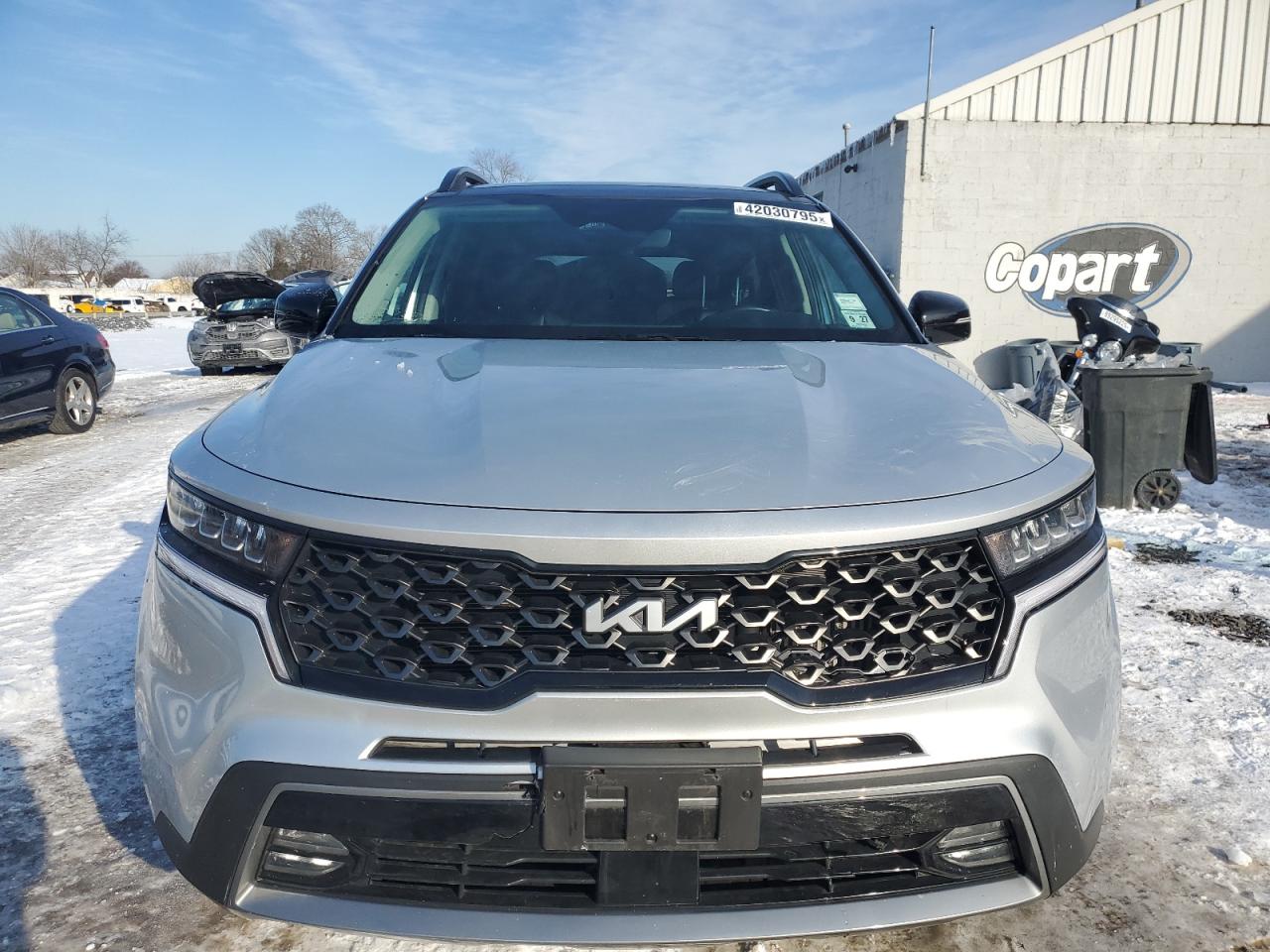 2022 KIA Sorento VIN 5XYRHDLF5NG143194 Copart auction photo, rear end damage thumbnail 5