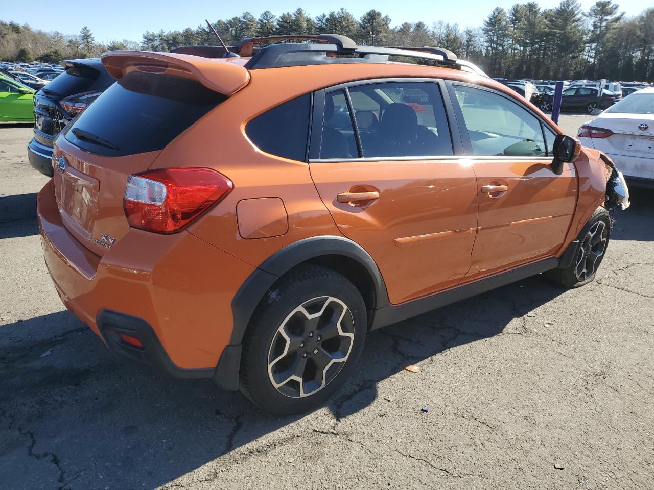 2013 Subaru XV VIN JF2GPAGC4D2843890 Copart auction photo, front end / minor dent/scratches damage thumbnail 3