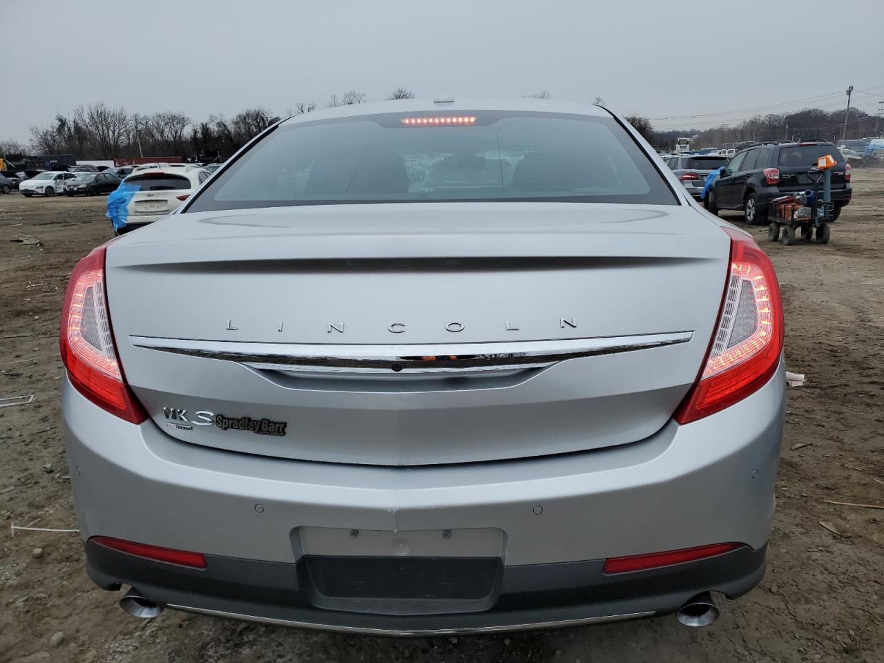 2015 Lincoln MKS VIN 1LNHL9FT4FG601469 Copart auction photo, front end damage thumbnail 6