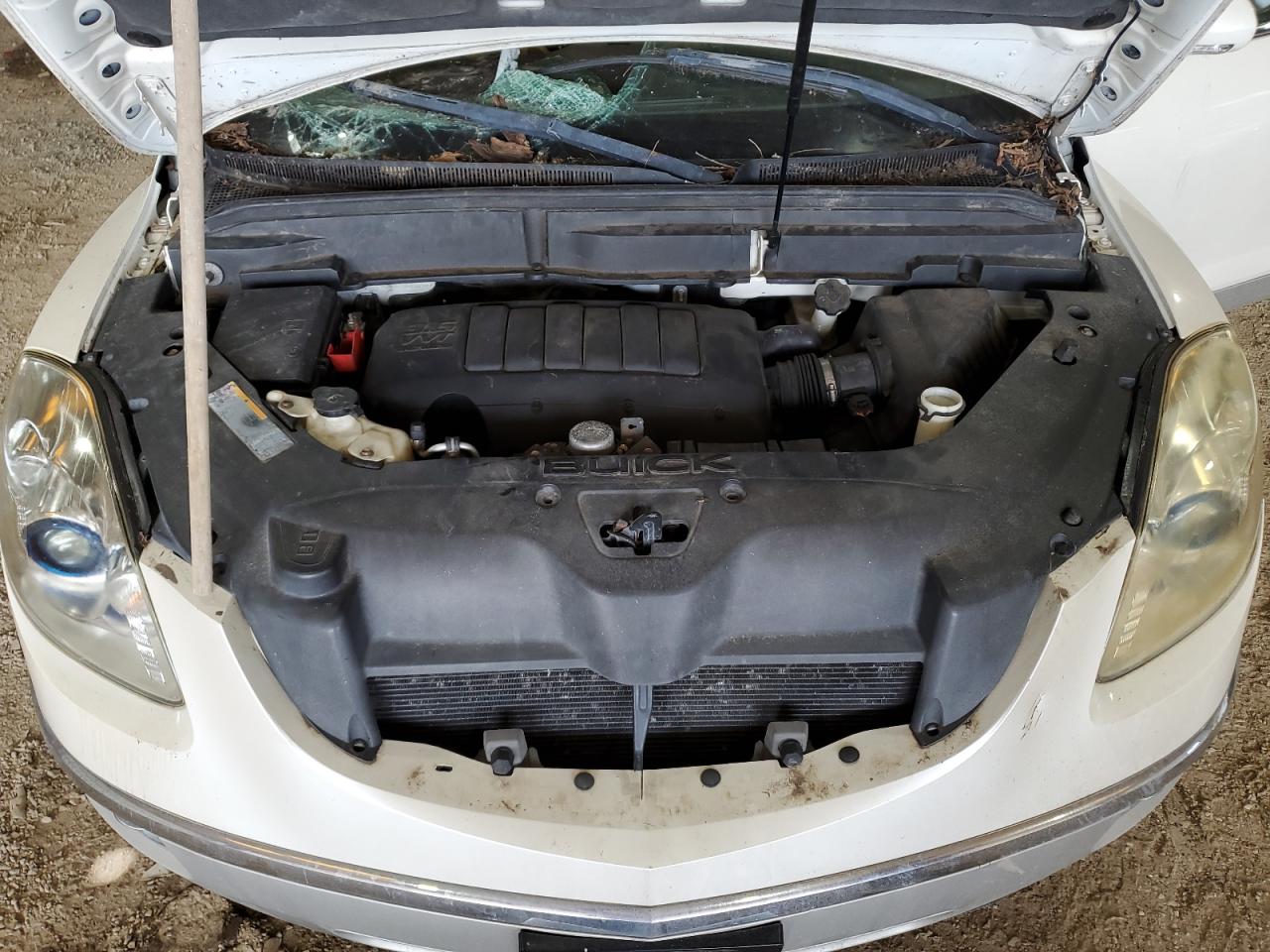 2011 Buick Enclave VIN 5GAKRBED5BJ134894 Copart auction photo, top/roof / front end damage thumbnail 12