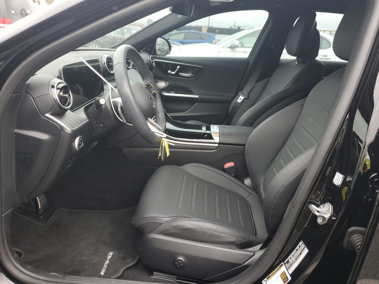 2023 Mercedes-Benz C-klasse VIN W1KAF4GB9PR152727 Copart auction photo, side / minor dent/scratches damage thumbnail 7