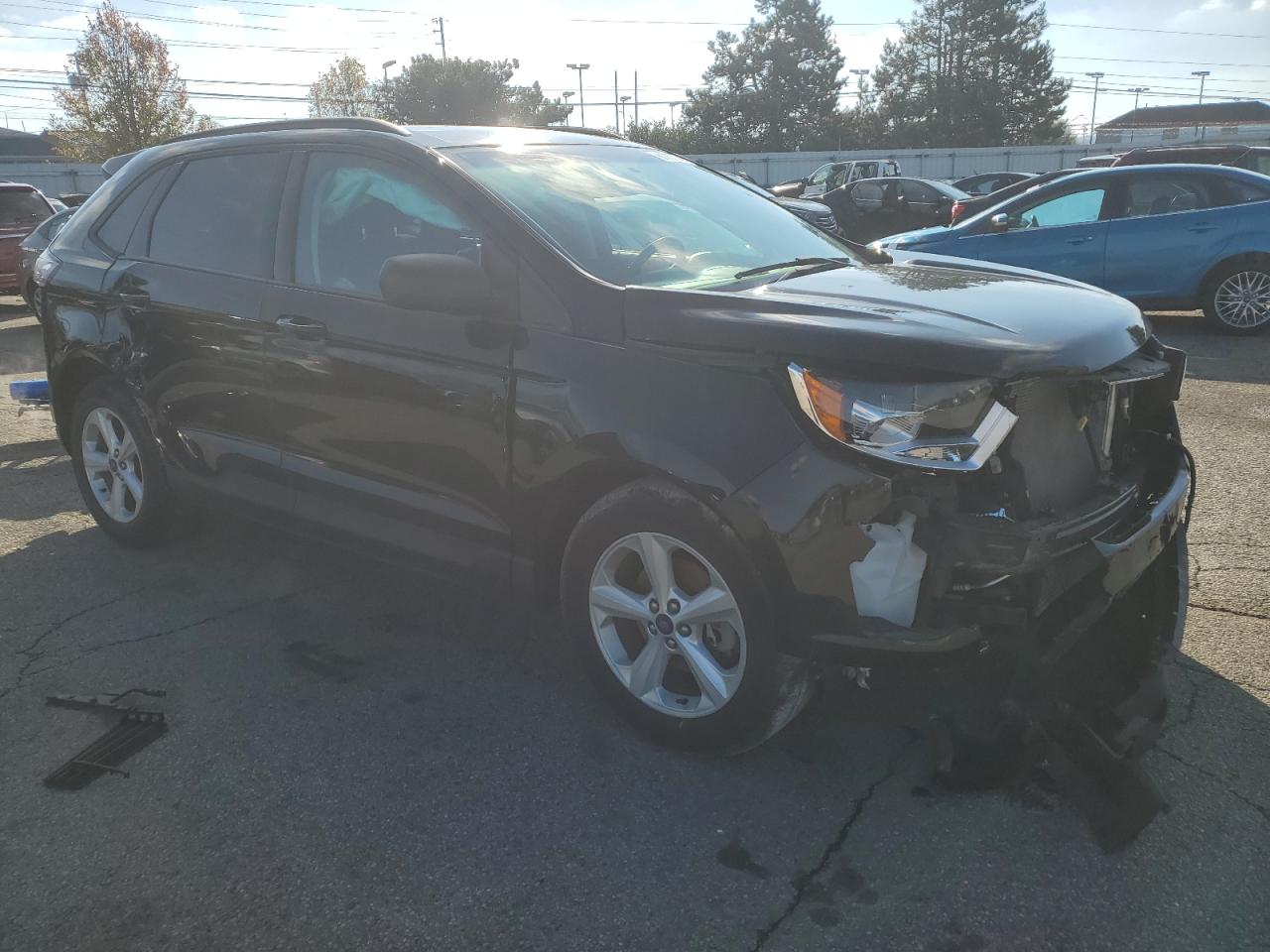 2016 Ford Edge VIN 2FMPK3G97GBC35675 Copart auction photo, front end damage thumbnail 4