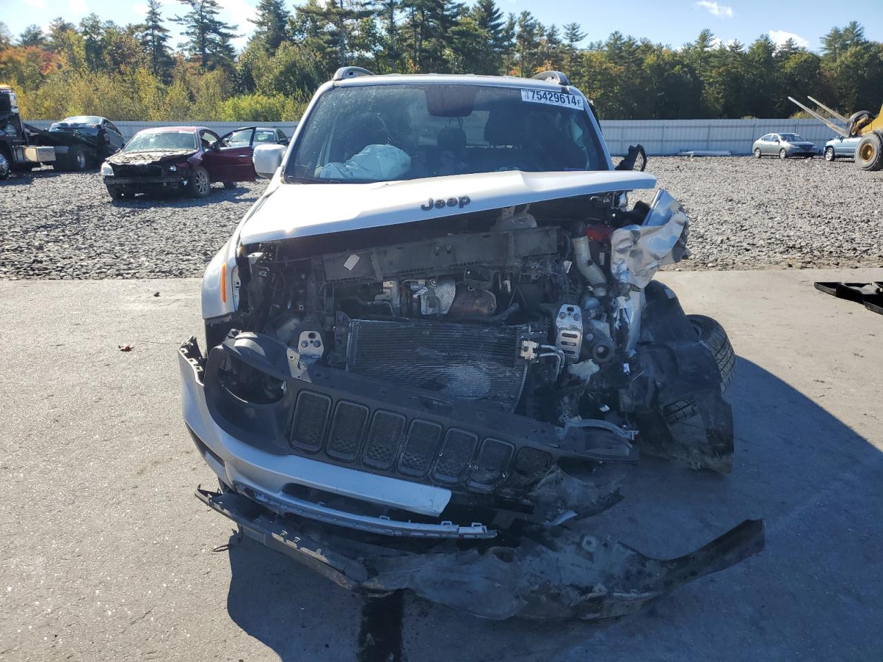 2019 Jeep Renegade VIN ZACNJBB14KPK79046 Copart auction photo, all over / undercarriage damage thumbnail 5