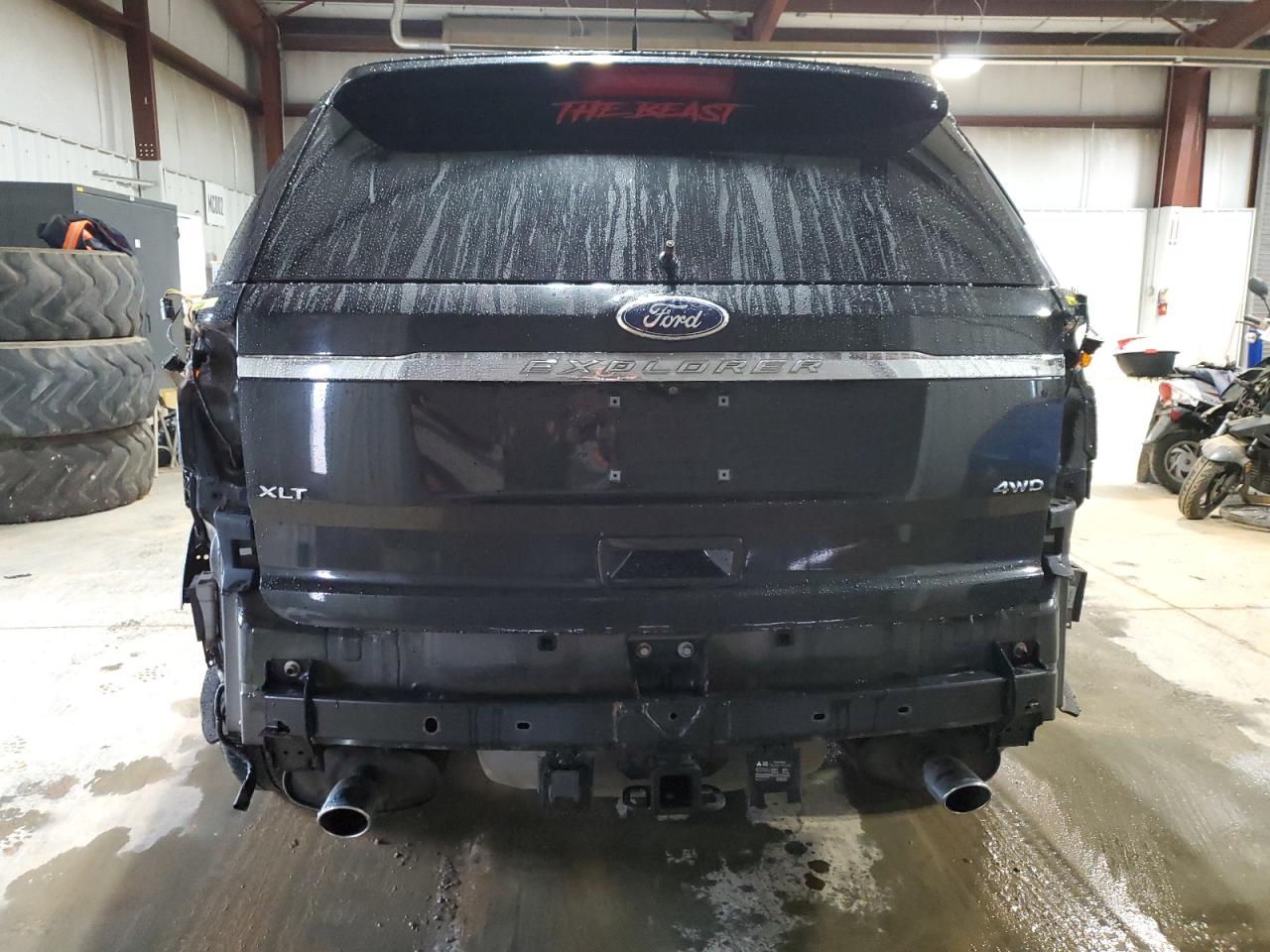 2013 Ford Explorer VIN 1FM5K8D86DGA53485 Copart auction photo, all over damage thumbnail 6
