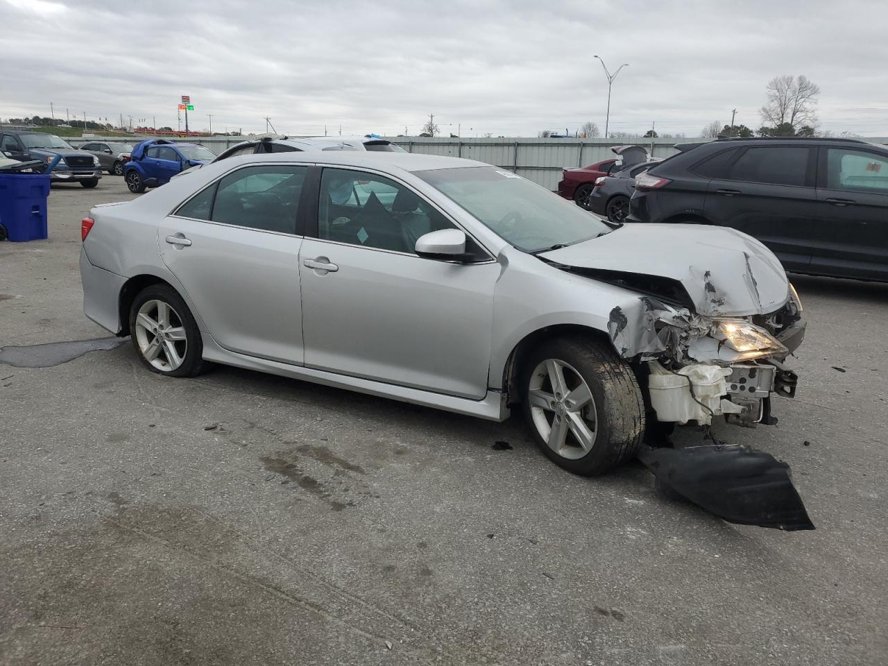 2014 Toyota Camry VIN 4T1BF1FK4EU351012 Copart auction photo, all over damage thumbnail 4