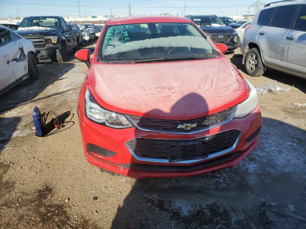 2018 Chevrolet Cruze VIN 1G1BC5SM2J7170505 Copart auction photo, undercarriage / minor dent/scratches damage thumbnail 5