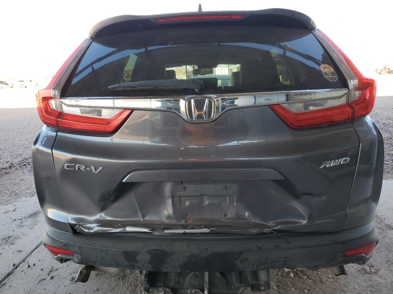 2017 Honda CR-V VIN 2HKRW2H82HH604191 Copart auction photo, rear end / front end damage thumbnail 6