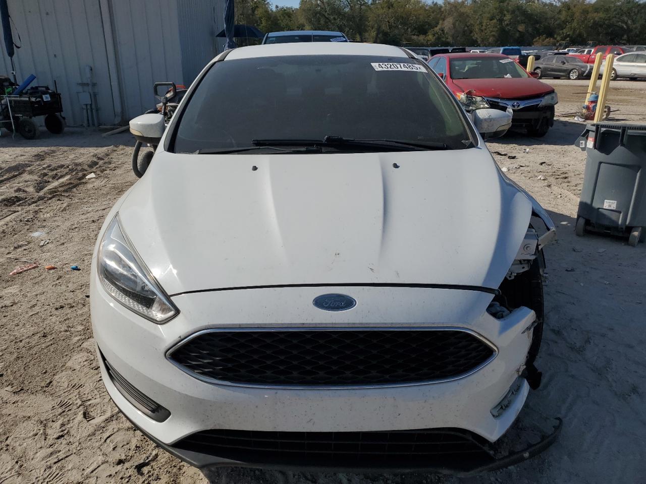 2017 Ford Focus VIN 1FADP3F21HL208721 Copart auction photo, front end / minor dent/scratches damage thumbnail 5
