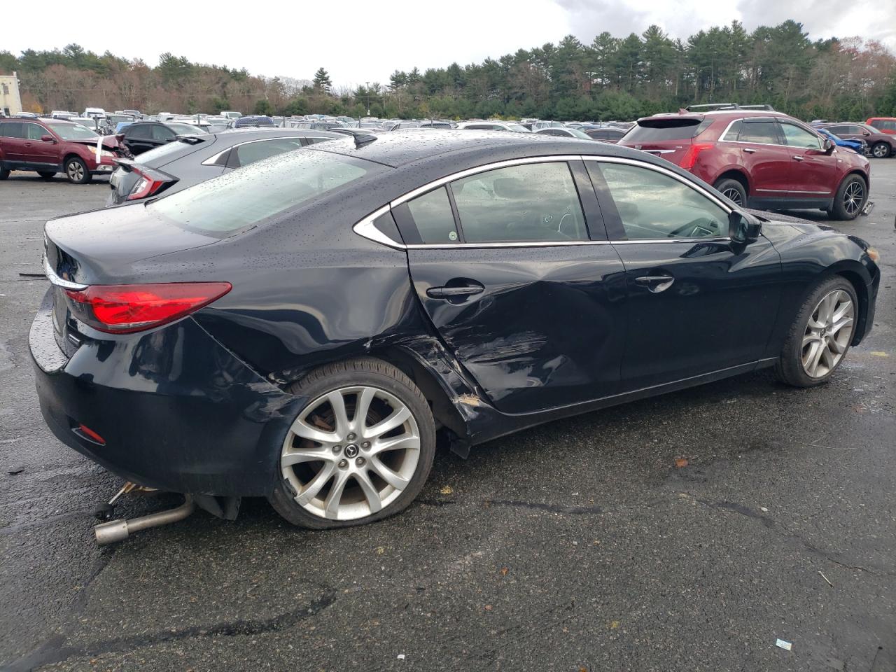2017 Mazda 6 VIN JM1GL1V57H1137832 Copart auction photo, all over damage thumbnail 3