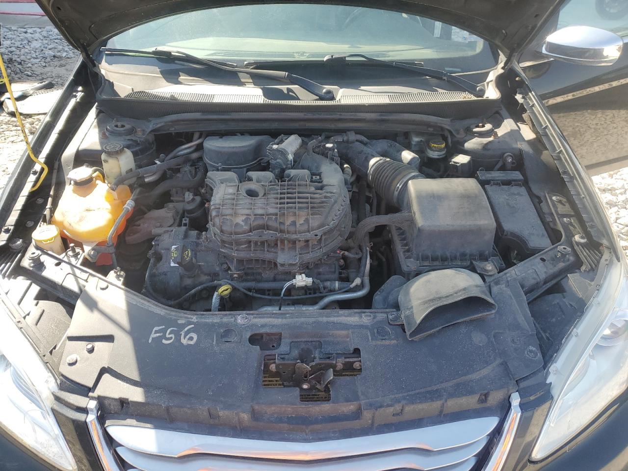 2013 Chrysler 200 VIN 1C3CCBCG0DN555231 Copart auction photo, front end damage thumbnail 11