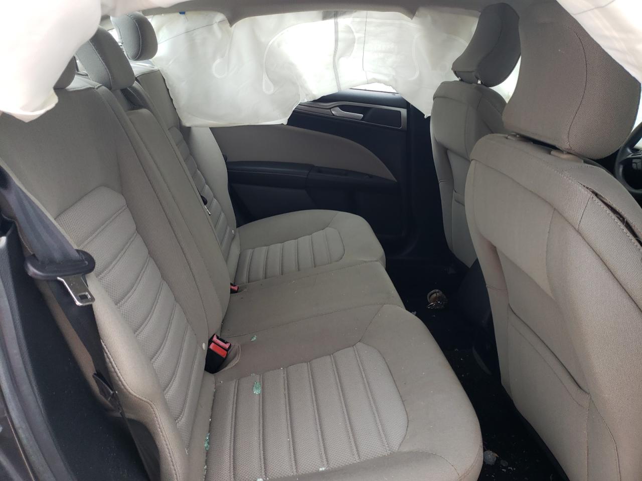 2017 Ford Fusion VIN 3FA6P0G75HR231745 Copart auction photo, rear end / side damage thumbnail 11