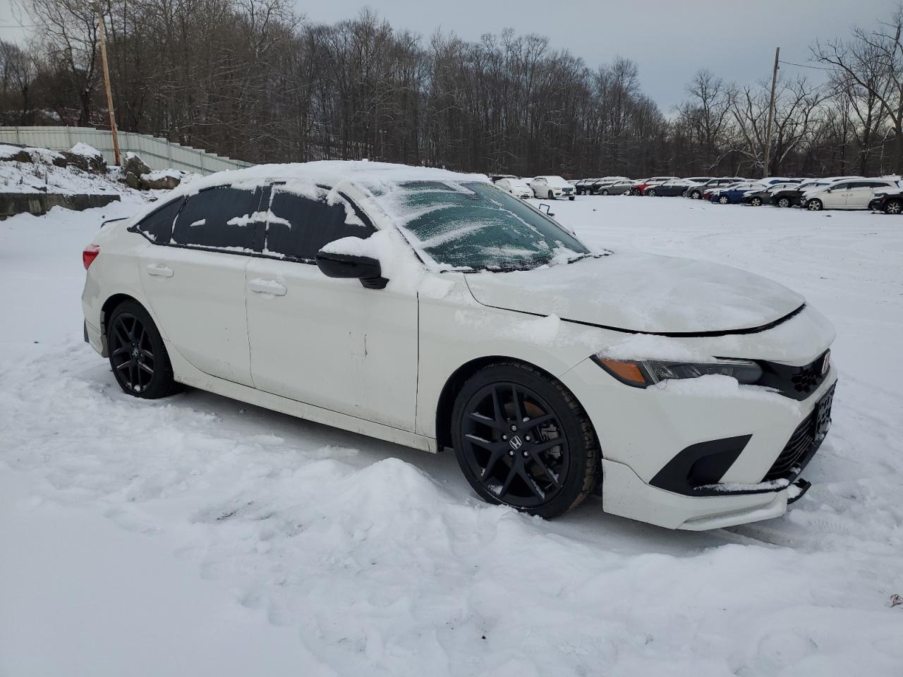 2024 Honda Civic VIN 2HGFE1E51RH472210 Copart auction photo, front end / minor dent/scratches damage thumbnail 4