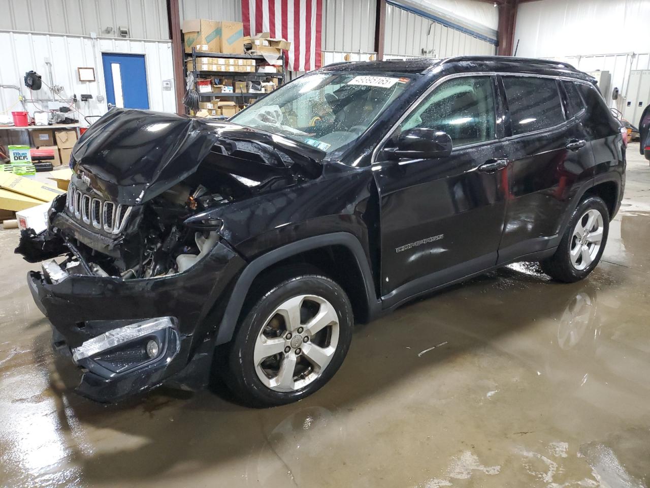 2018 Jeep Compass VIN 3C4NJDBB7JT168165