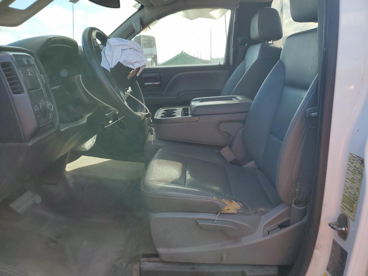 2017 Chevrolet Silverado VIN 1GC0CUEG3HZ347933 Copart auction photo, front end damage thumbnail 7
