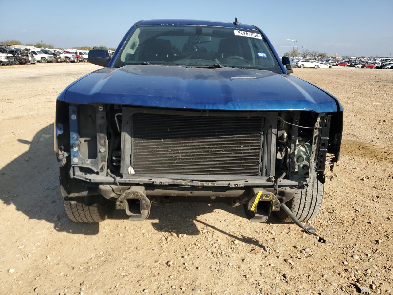 2015 Chevrolet Silverado VIN 3GCPCREC1FG229109 Copart auction photo, front end / minor dent/scratches damage thumbnail 5