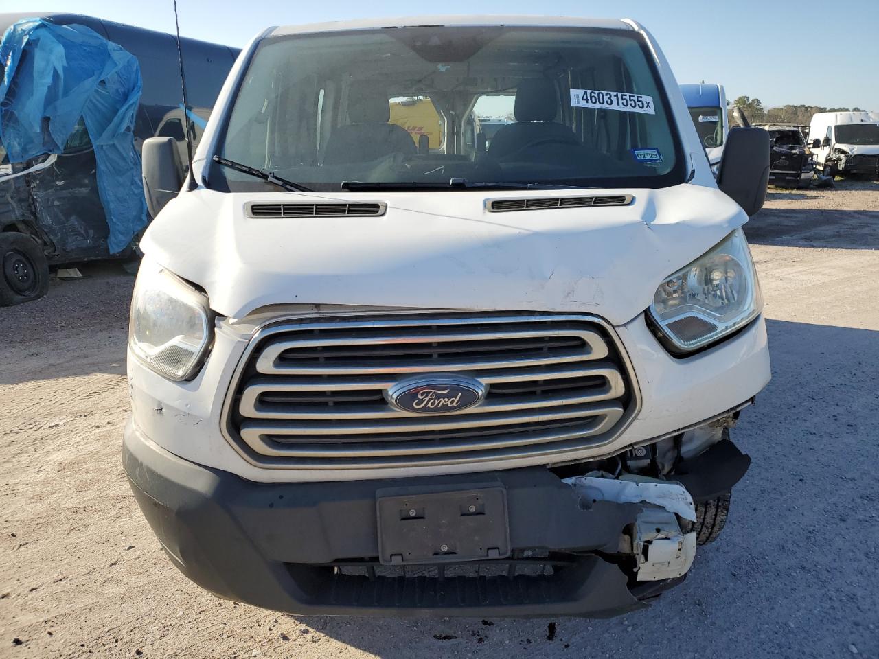 2016 Ford Transit VIN 1FTYR1ZM5GKA90636 Copart auction photo, rear end / front end damage thumbnail 5