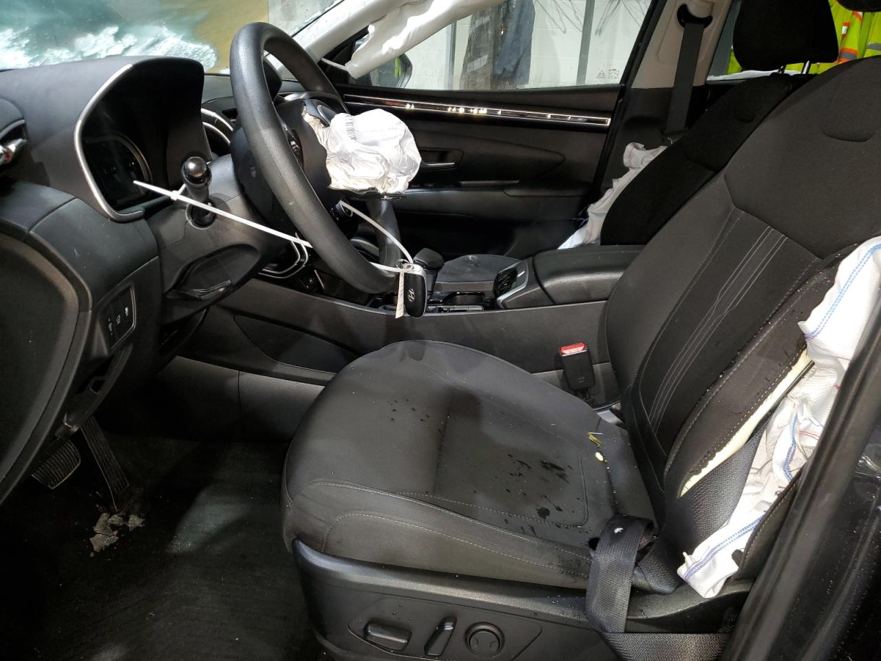 2023 Hyundai Tucson VIN 5NMJBCAE7PH218103 Copart auction photo, front end / side damage thumbnail 7