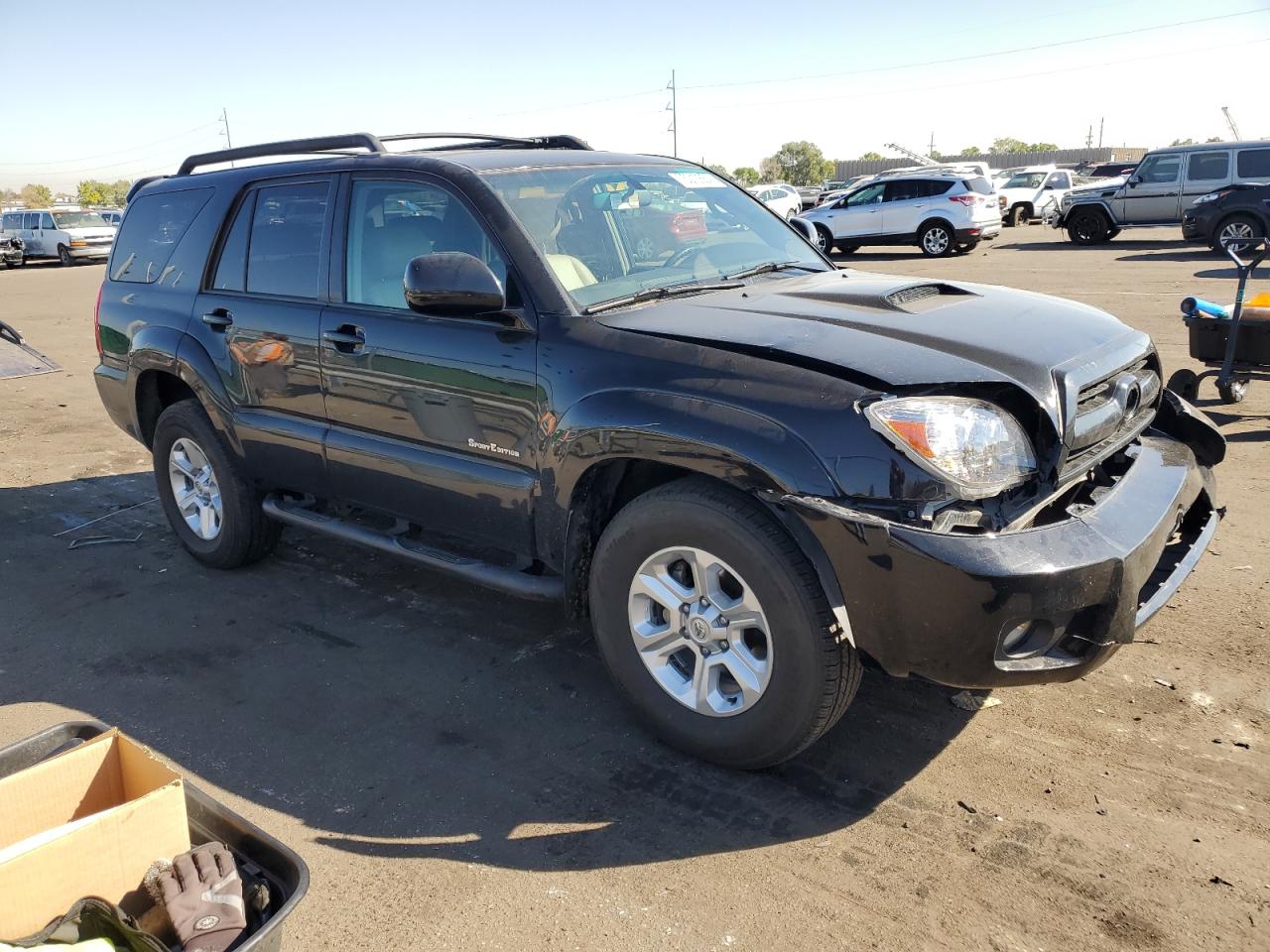 2007 Toyota 4Runner VIN JTEZU14R870084147 Copart auction photo, front end damage thumbnail 4