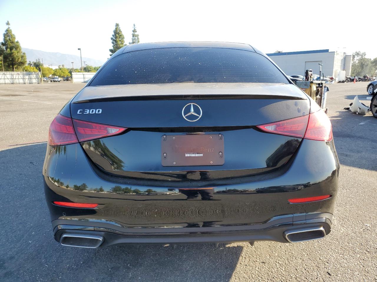 2023 Mercedes-Benz C-klasse VIN W1KAF4GB4PR145216 Copart auction photo, front end damage thumbnail 6
