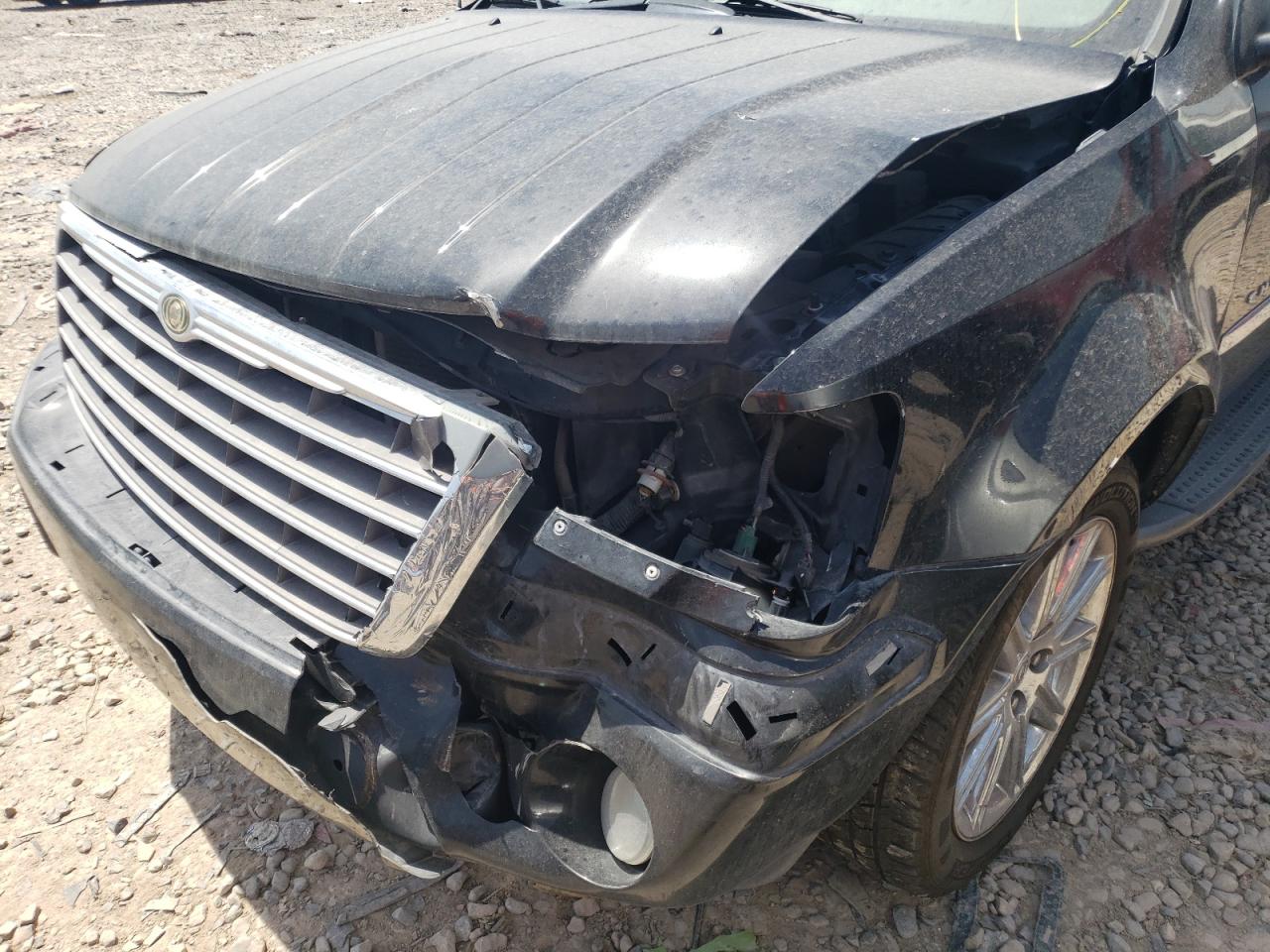 2007 Chrysler Aspen VIN 1A8HW58247F585301 Copart auction photo, front end / minor dent/scratches damage thumbnail 9