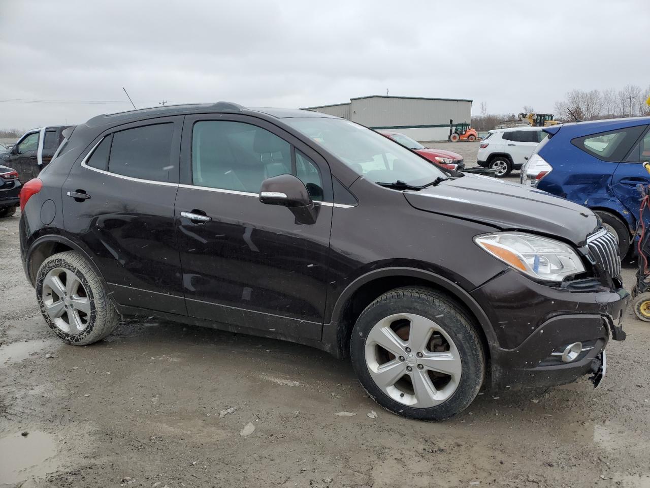 2015 Buick Encore VIN KL4CJGSB2FB234861 Copart auction photo, front end damage thumbnail 4