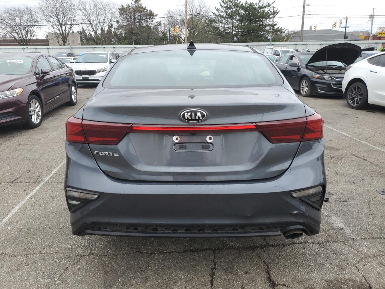 2020 KIA Forte VIN 3KPF24AD9LE196657 Copart auction photo, front end damage thumbnail 6
