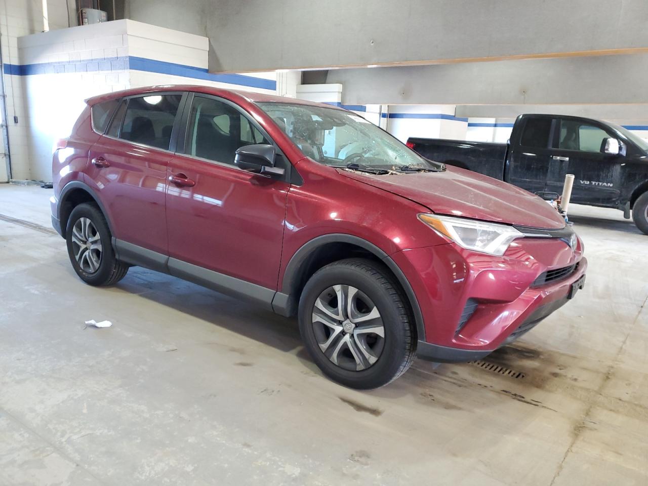 2018 Toyota RAV 4 VIN 2T3ZFREV1JW467987 Copart auction photo, front end damage thumbnail 4