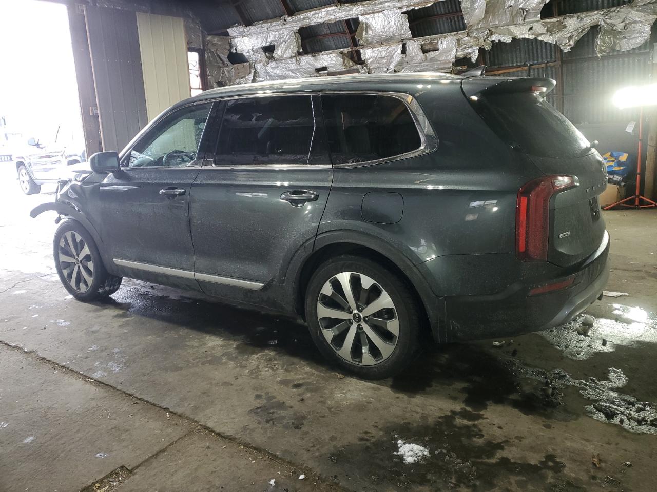 2021 KIA Telluride VIN 5XYP3DHC0MG160178 Copart auction photo, front end damage thumbnail 2