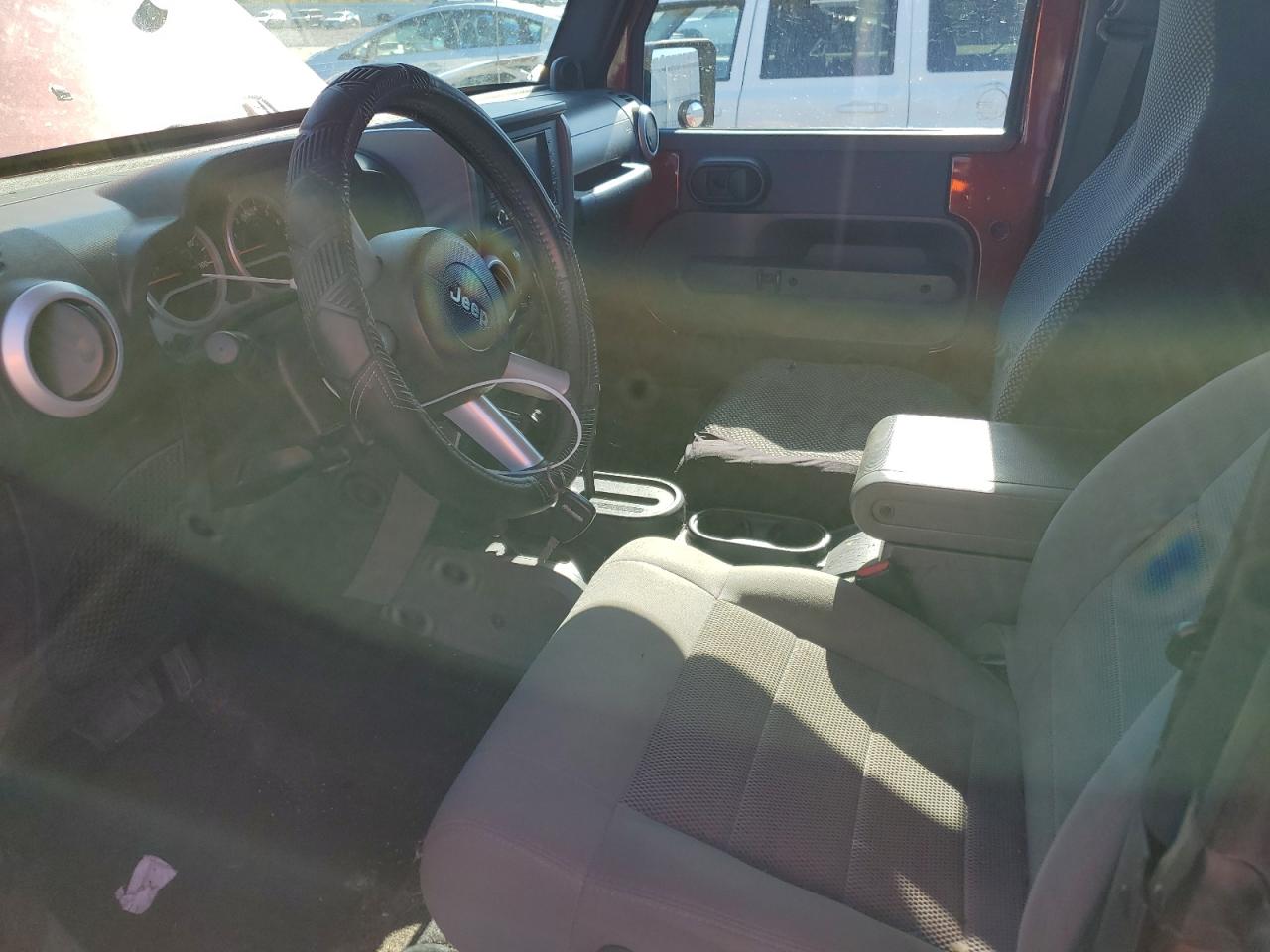 2008 Jeep Wrangler VIN 1J4FA54158L566912 Copart auction photo, rear end / side damage thumbnail 7