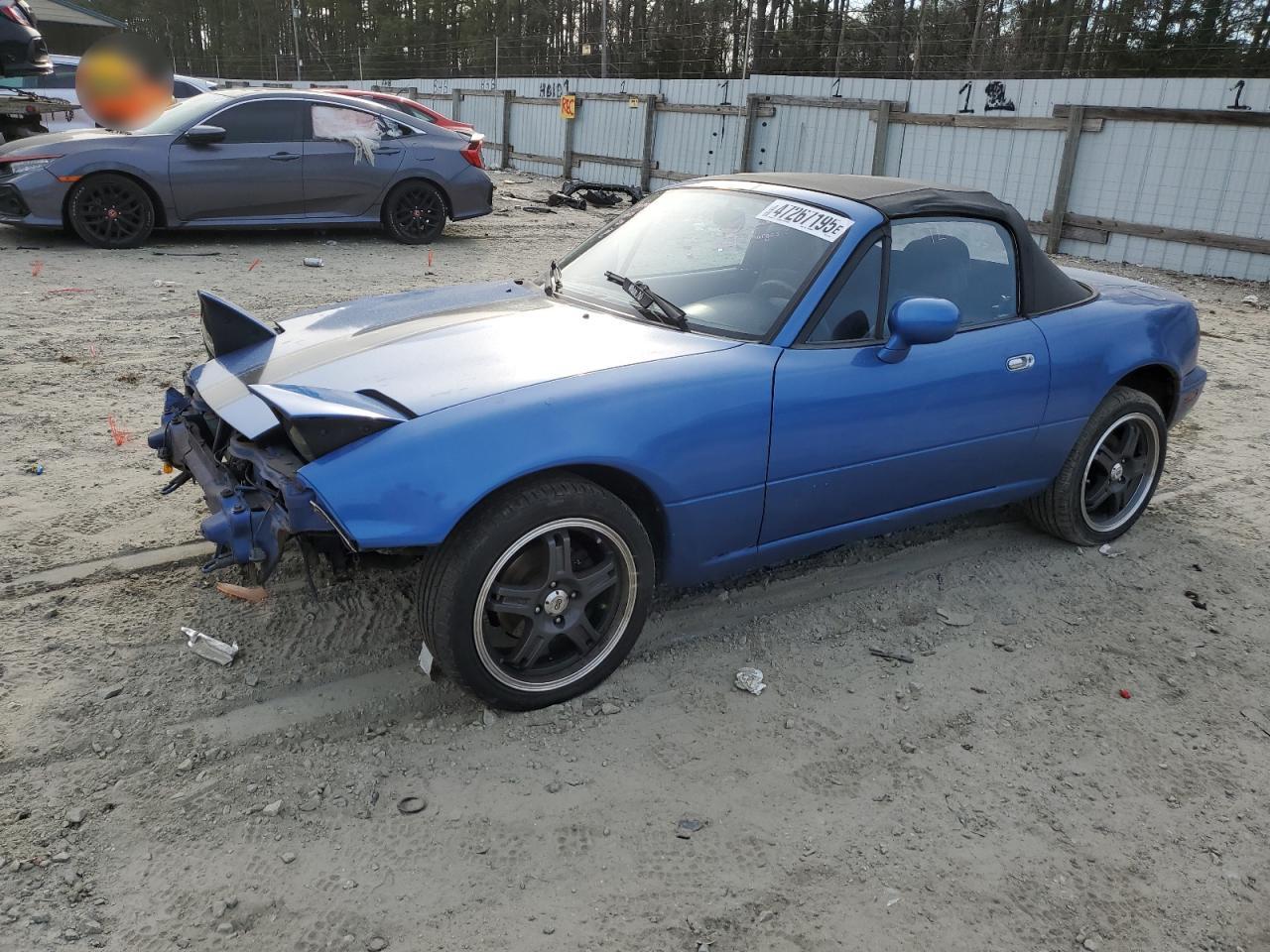 1995 Mazda MX-5 VIN JM1NA3534S0601566 Copart auction photo, front end damage thumbnail 2