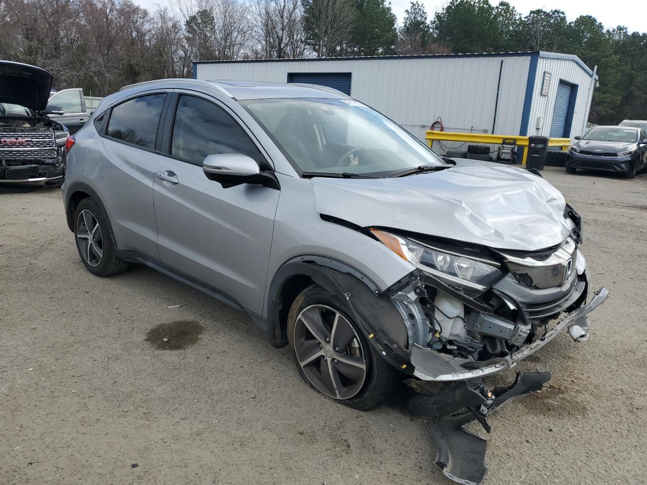2022 Honda HR-V VIN 3CZRU5H57NM719298 Copart auction photo, front end damage thumbnail 4