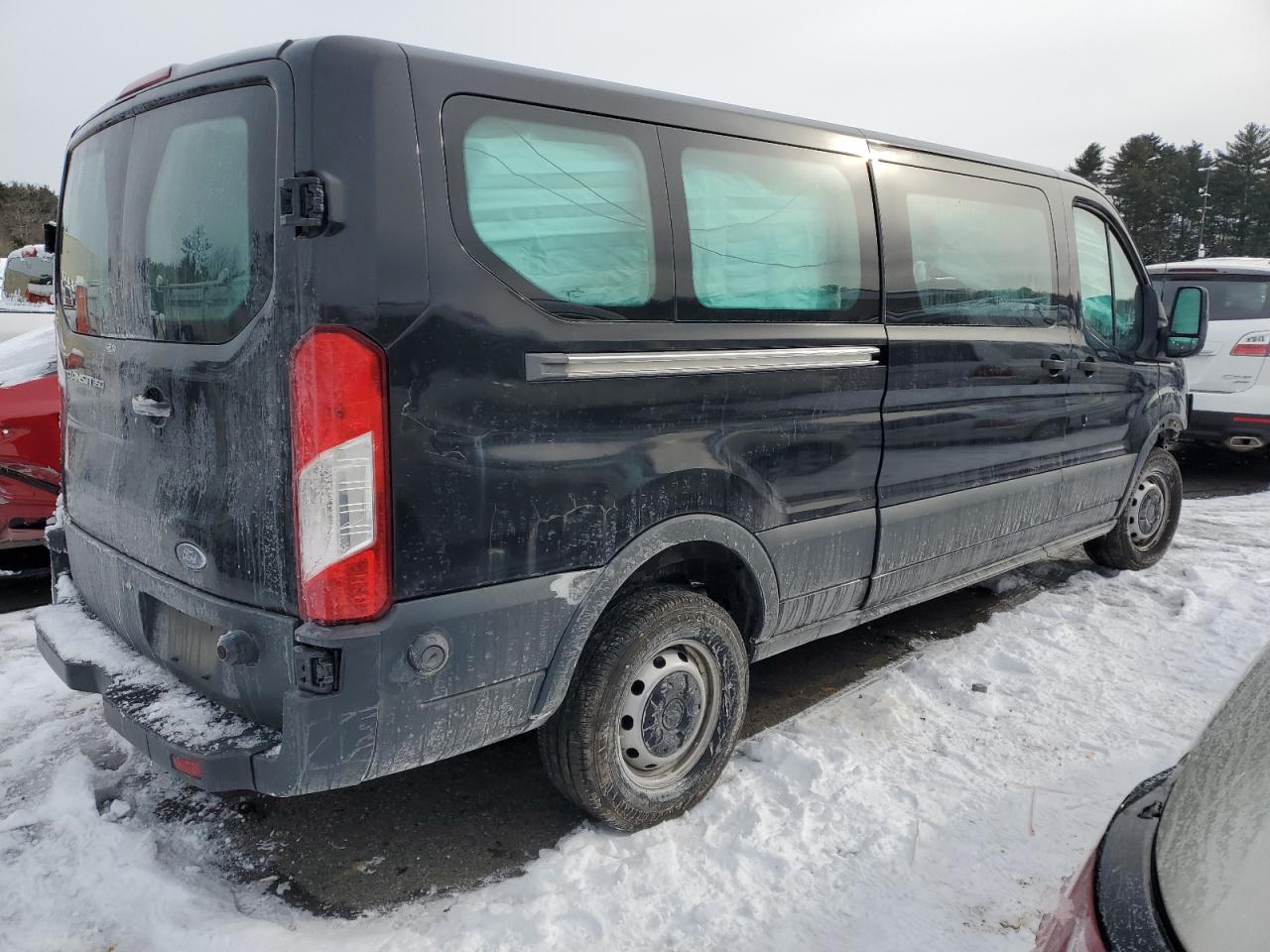 2015 Ford Transit VIN 1FBZX2YM0FKB17715 Copart auction photo, front end damage thumbnail 3