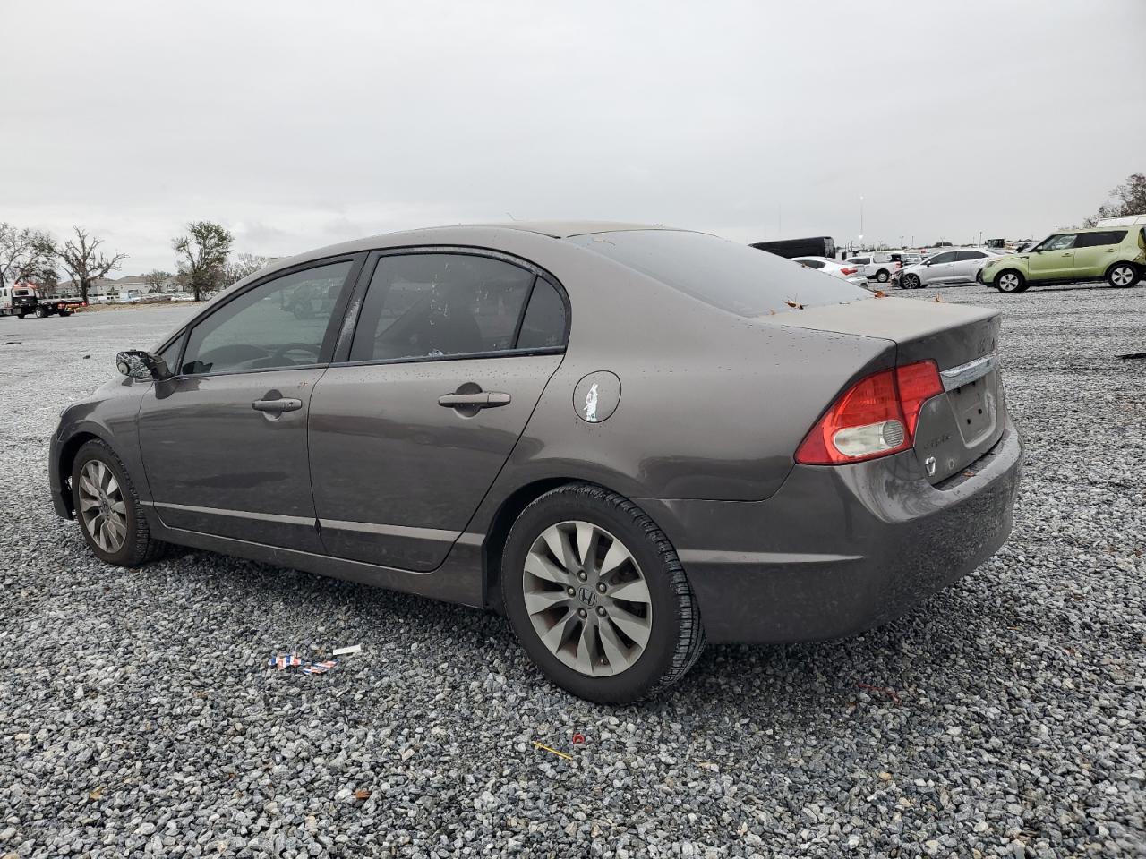 2009 Honda Civic VIN 2HGFA16879H524427 Copart auction photo, side damage thumbnail 2