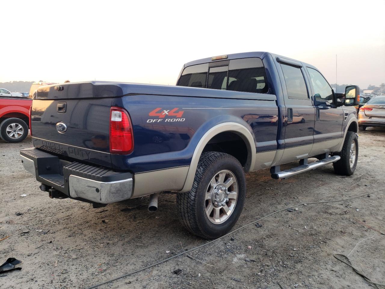 2008 Ford F250 VIN 1FTSW21598EE50693 Copart auction photo, front end damage thumbnail 3