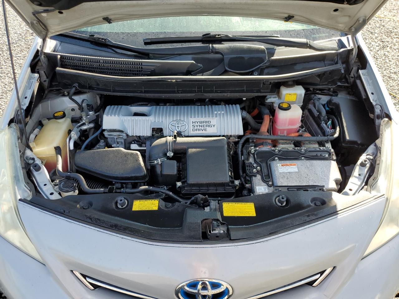 2012 Toyota Prius VIN JTDZN3EU8C3051609 Copart auction photo, water/flood / minor dent/scratches damage thumbnail 12