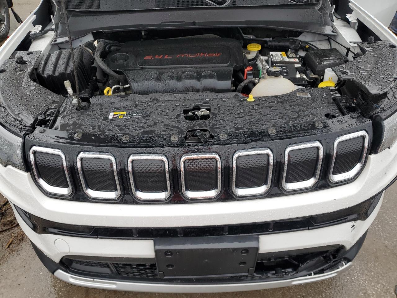 2022 Jeep Compass VIN 3C4NJDCB7NT129080 Copart auction photo, front end damage thumbnail 13