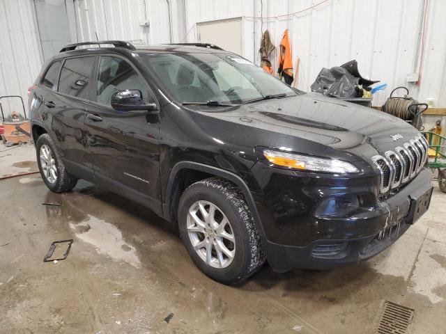 2016 Jeep Cherokee VIN 1C4PJMAB0GW220894 Copart auction photo, side damage thumbnail 4