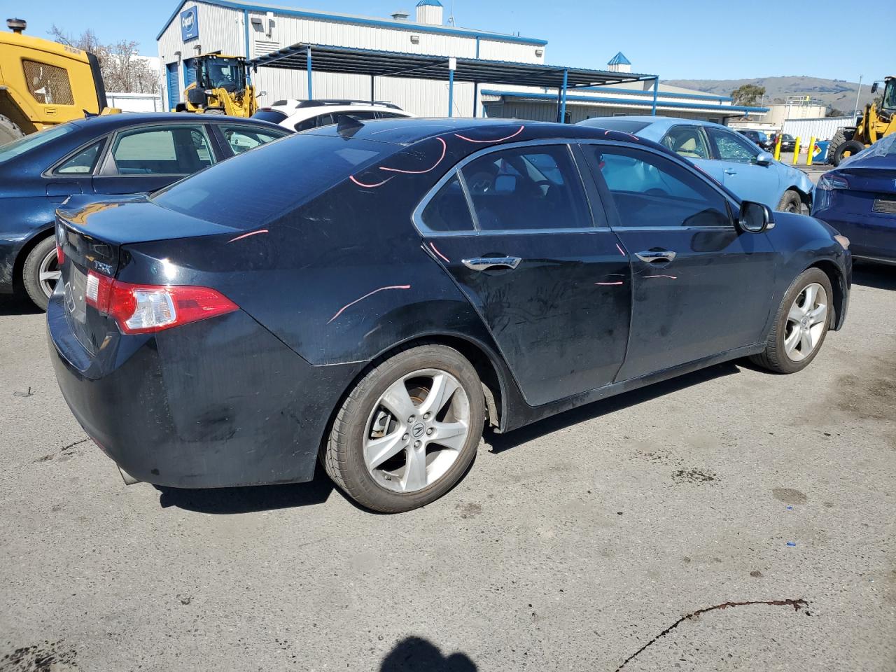 2009 Acura TSX VIN JH4CU26659C034292 Copart auction photo, rear end damage thumbnail 3