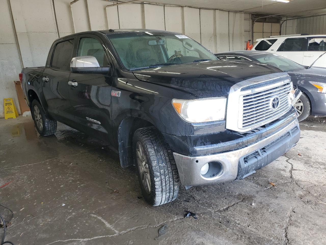2012 Toyota Tundra VIN 5TFHW5F14CX254742 Copart auction photo, front end / undercarriage damage thumbnail 4
