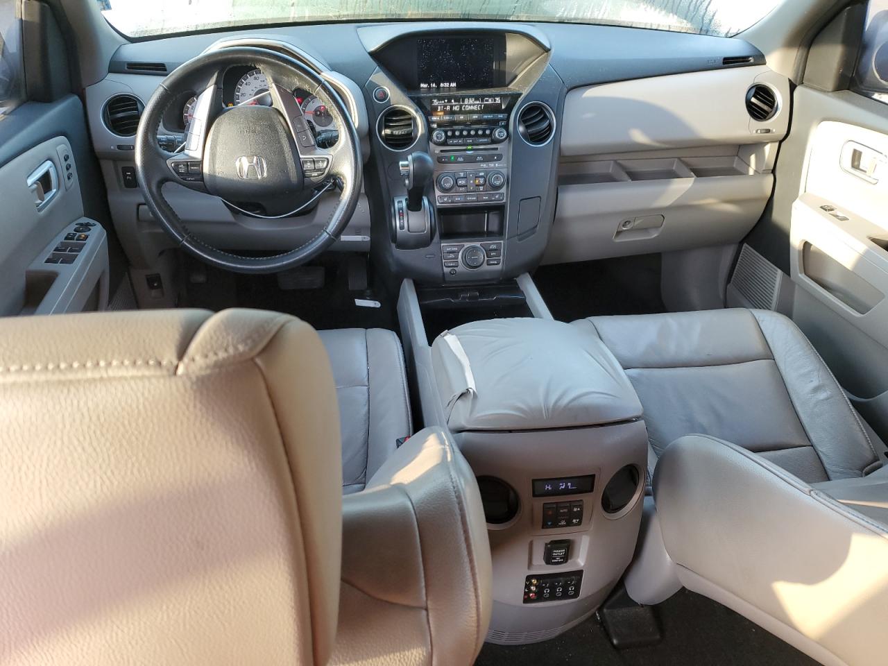 2013 Honda Pilot VIN 5FNYF3H92DB033420 Copart auction photo, front end damage thumbnail 8