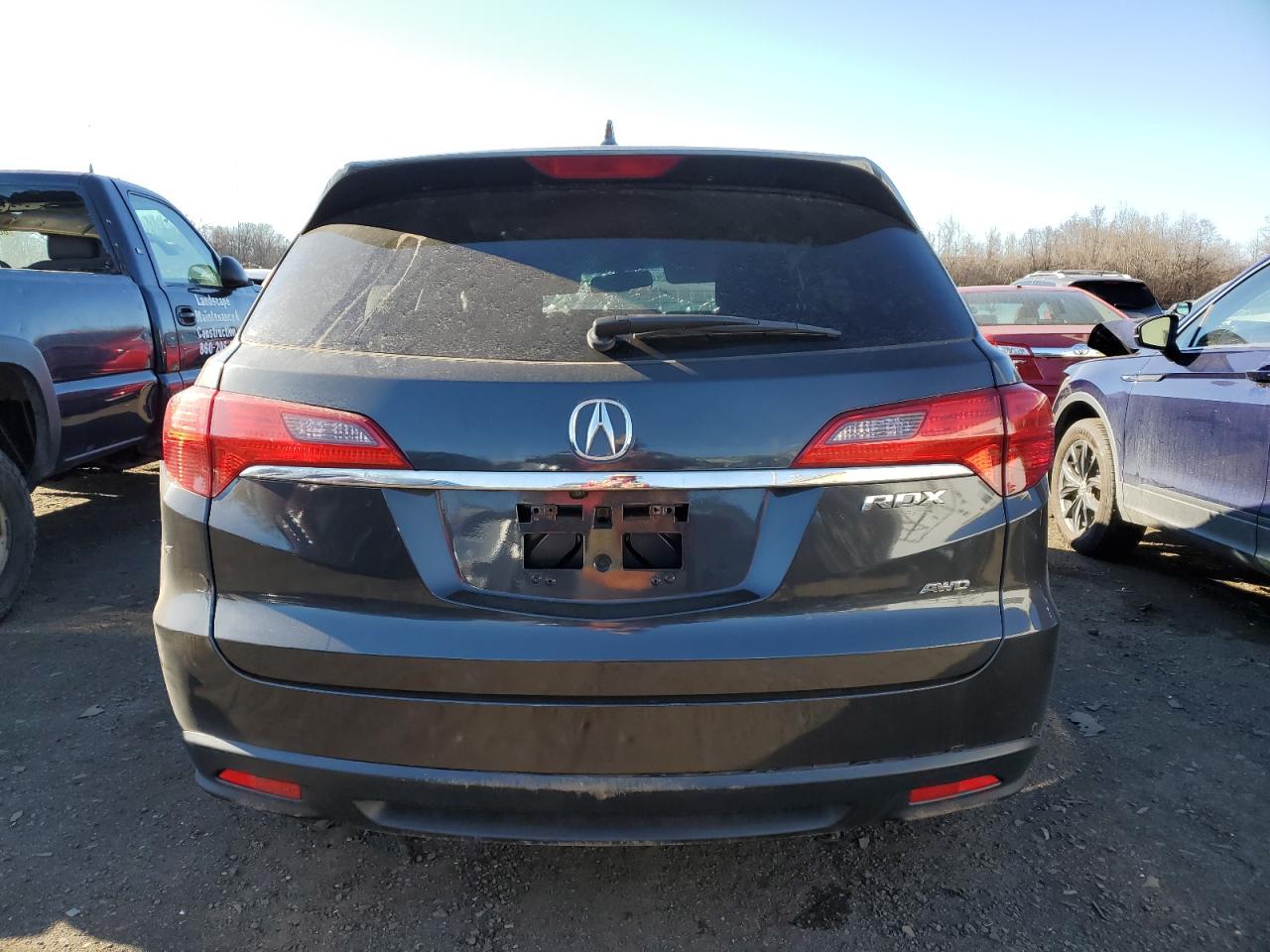2013 Acura RDX VIN 5J8TB4H54DL015203 Copart auction photo, all over / rollover damage thumbnail 6