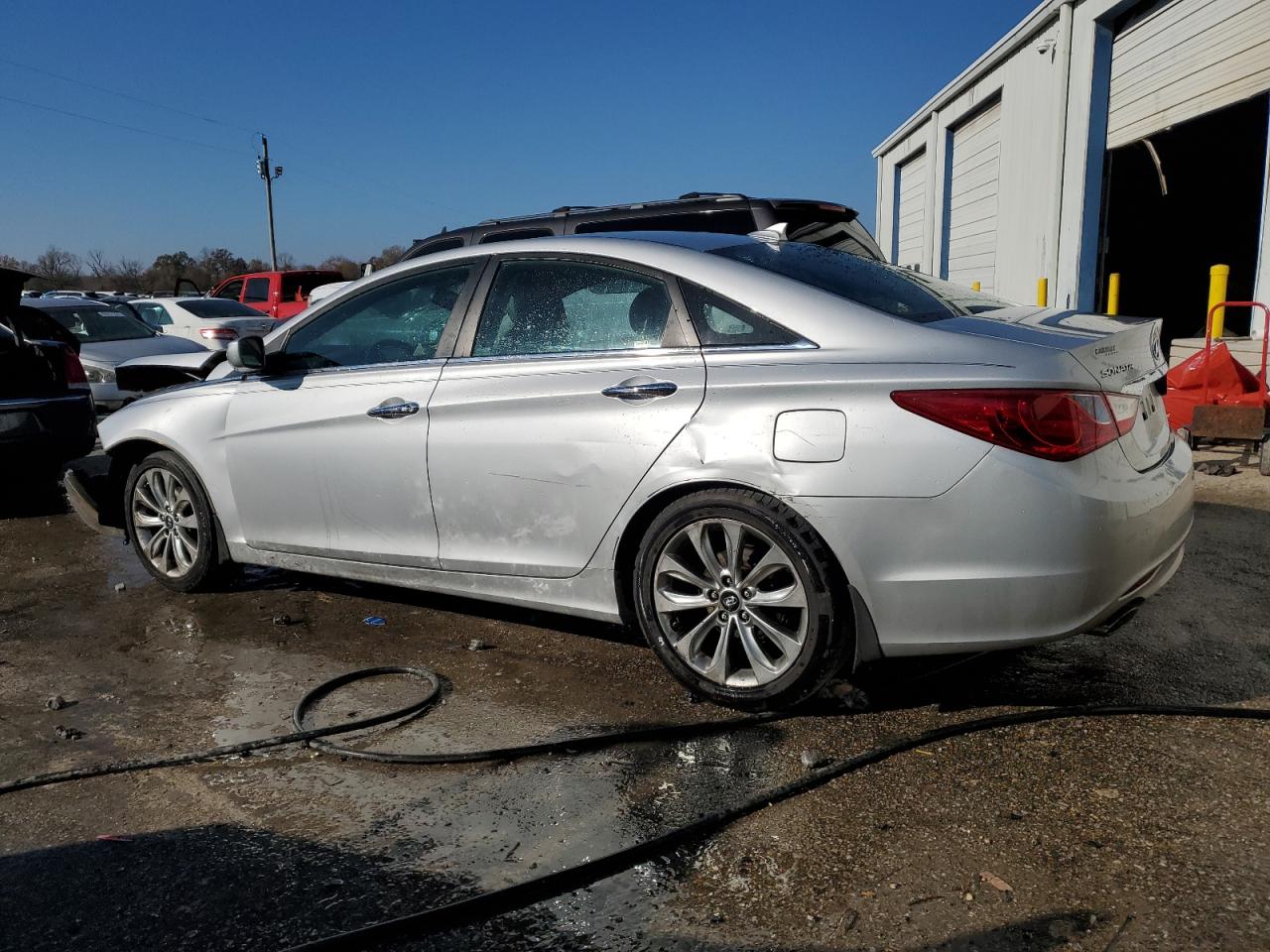 2012 Hyundai Sonata VIN 5NPEC4AC7CH468148 Copart auction photo, front end damage thumbnail 2